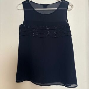 French connection top, sparkles!